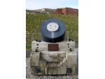 13 inch Mortar front view.